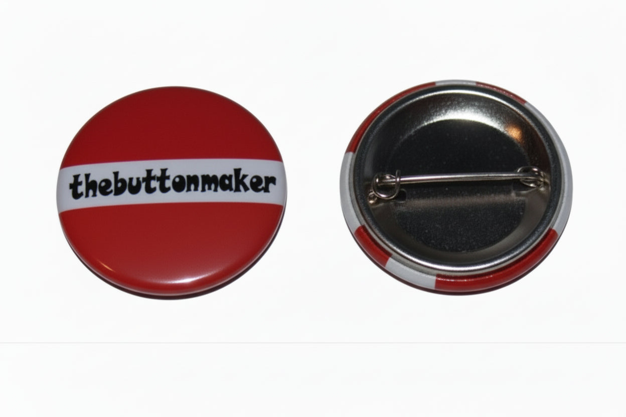 25mm Button selbst gestalten Motiv nach Vorlage Buttonproduktion