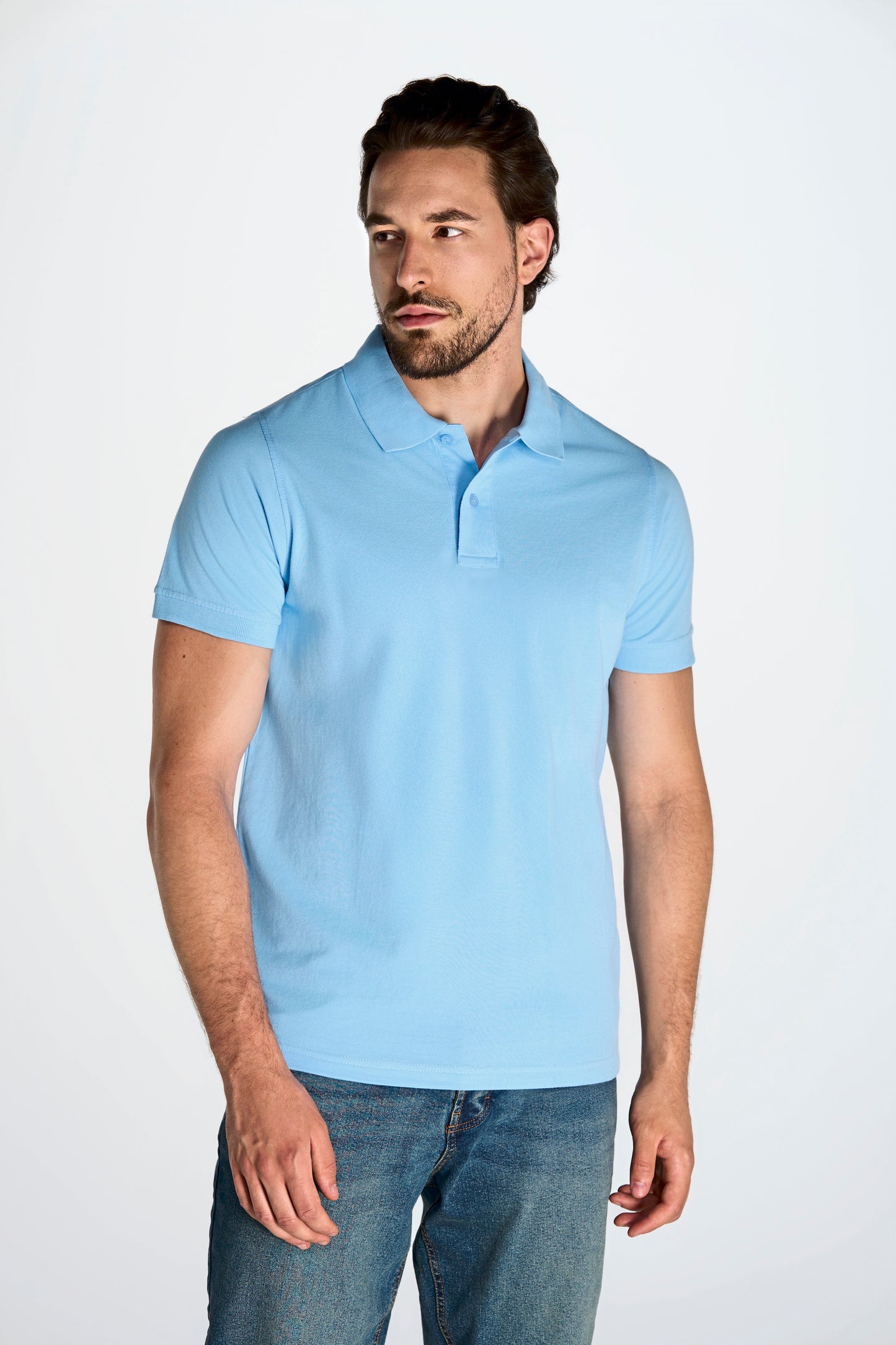 JHK Polo Regular inkl. Druck Poloshirt